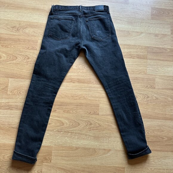 GAP 1969 Kaihara Japanese Selvedge Cotton Denim Skinny Raw 32x34 - Picture 7 of 10